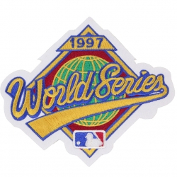 1997 MLB World Series Logo Jersey Patch Florida 6