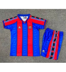Youth Retro Soccer Jerseys FC Barcelona 95 97 Youth Retro Soccer Jerseys FC Barcelona 95 97