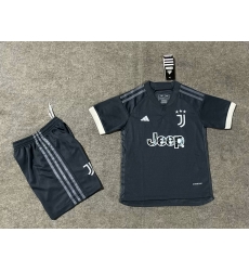 Youth Soccer Jersey Juventus Black Away Youth Soccer Jersey Juventus Black Away