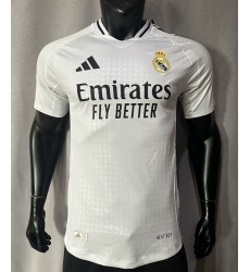 Men 2024 Soccer Jersey Real Madrid CF White Men 2024 Soccer Jersey Real Madrid CF White