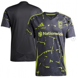 Men's Columbus Crew adidas Black 2025 The Goosebumps Replica Jersey