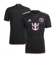 Men Inter Miami CF Blank 2024 25 Away Replica Black