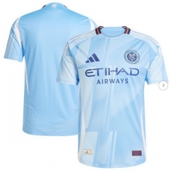 Men's New York City FC adidas Light Blue 2025 The Excelsior Authentic Jersey