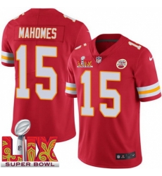 Men Kansas City Chiefs Patrick Mahomes #15 Red 2024 2025 Super Bowl LIX F U S E Stitched Jersey Men Kansas City Chiefs Patrick Mahomes #15 Red 2024 2025 Super Bowl LIX F U S E Stitched Jersey