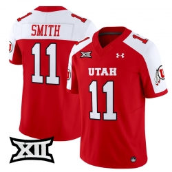 Men Women Youth Utah Utes 11 Alex Smith Red Alternate 2024 Vapor Limited Jersey All Stitched