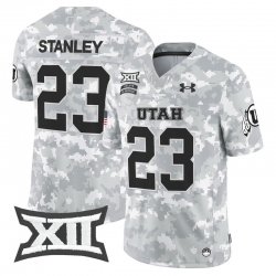 Men Women Youth Utah Utes 23 Dijon Stanley 2024 Salute to Service Vapor Limited Jersey Arctic Camo All Stitched