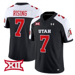 Men Women Youth Utah Utes 7 Cameron Rising Red 2024 Vapor Limited Jersey All Stitched