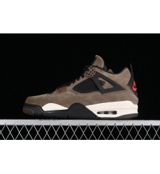 AIR JORDAN 4 RETRO TS WHITE BLACK BROWN