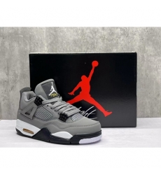 Air Jordan 4 Gray Carbon Men Basketball Shoes