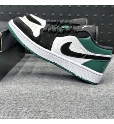 Air Nike Jordan 1 Green White Black Shoes