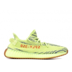 Men Yeezy Boost 350 V 2 Semi Frozen Yellow