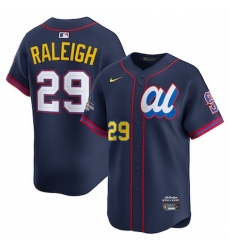mens nike cal raleigh navy american league 2025 all star edition limited player jersey mens nike cal raleigh navy american league 2025 all star edition limited player jersey