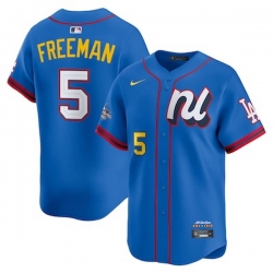 mens nike freddie freeman blue national league 2025 all star edition limited player jersey