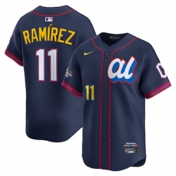 mens nike jose Ramirez navy american league 2025 all star edition limited player jersey