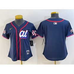 Youth American League Tampa Bay Rays Blank Navy 2025 All Star Edition Limited Stitched Baseball Jersey