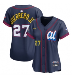 Women American League 27 Vladimir Guerrero Jr Navy 2025 All Star Edition Limited Stitched Baseball Jersey Women American League 27 Vladimir Guerrero Jr Navy 2025 All Star Edition Limited Stitched Baseball Jersey