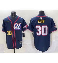 Men American League 30 Alejandro Kirk Navy 2025 All Star Edition Limited Stitched Baseball Jersey