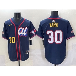 Men American League 30 Alejandro Kirk Navy 2025 All Star Edition Limited Stitched Baseball Jersey