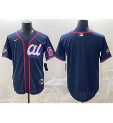 Men American League Seattle Mariners Blank Navy 2025 All Star Edition Limited Stitched Baseball Jersey