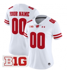 Men Women Youth Wisconsin Badgers 2024 Vapor Limited Custom Jersey All Stitched White 007 Men Women Youth Wisconsin Badgers 2024 Vapor Limited Custom Jersey All Stitched White 007