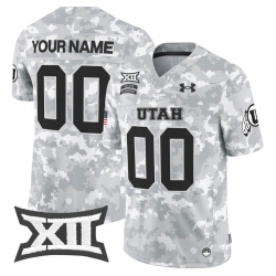 Men Women Youth Utah Utes 2024 Salute to Service Vapor Limited Custom Jersey Arctic Camo All Stitched