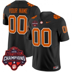Men Women Youth Clemson Tigers Vapor Limited Custom Jersey All Stitched Black