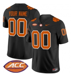 Men Women Youth Clemson Tigers Vapor Limited Custom Jersey V2 All Stitched Black