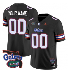 Men Women Youth Florida Gators 2023 Vapor Limited Custom Jersey Florida Map All Stitched Black