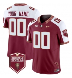 Men Women Youth Florida State Seminoles 2024 Seminole Scholar Patch Vapor Limited Custom Jersey All Stitched Garnet Alternate Men Women Youth Florida State Seminoles 2024 Seminole Scholar Patch Vapor Limited Custom Jersey All Stitched Garnet Alternate