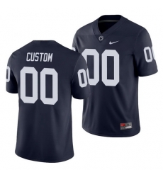 Penn State Nittany Lions custom navy college football men's jersey Penn State Nittany Lions custom navy college football men's jersey