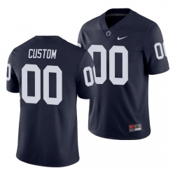 Penn State Nittany Lions  custom navy college football men's jersey