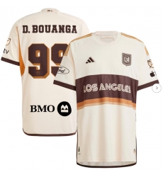Mens LAFC Denis Bouanga adidas Tan 2024 Archive Authentic Jersey