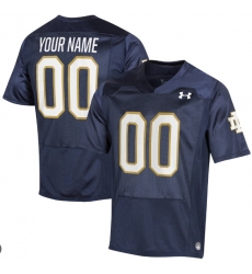 Notre Dame Fighting Irish Under Armour Replica Custom Jersey Blue Notre Dame Fighting Irish Under Armour Replica Custom Jersey Blue