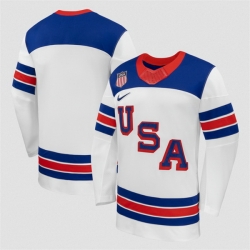 Men USA Blank White 2026 Stitched Jersey