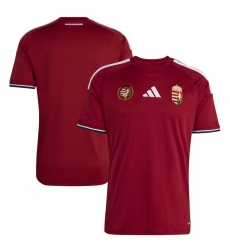 Men adidas Red Hungary National Team FIFA x World Cup 2026 Home Replica Jersey