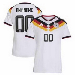 Women 00 Custom Germany National Team Jersey   3