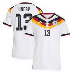 Women 13Deniz Undav Germany National Team Jersey   6
