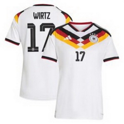 Women 17Florian Wirtz Germany National Team Jersey   6