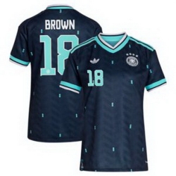 Women 18Nathaniel Brown Germany National Team Jersey   3