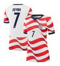 Women 7Giovanni Reyna USMNT 2026 Stadium Replica Jersey 4 Women 7Giovanni Reyna USMNT 2026 Stadium Replica Jersey 4