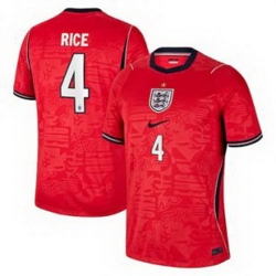 Women 4Declan Rice England Jersey   1