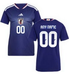 Women 00 Japan Custom Away Replica Jersey  3