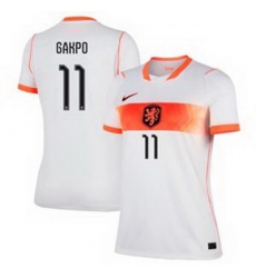 Women 11 Netherlands National Cody Gakpo 2026 Away Stadium 4 Women 11 Netherlands National Cody Gakpo 2026 Away Stadium 4
