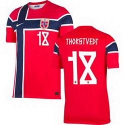 Women 18 Norway Kristian Thorstvedt Home Stadium Replica   1