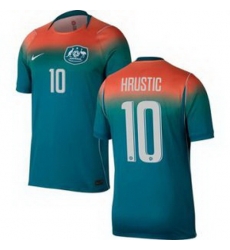 Women 10 Australia Ajdin Hrustic Replica Jersey World Cup  2