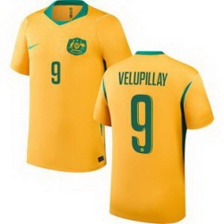 Women 9 Australia Nishan Velupillay Replica Jersey World Cup  1