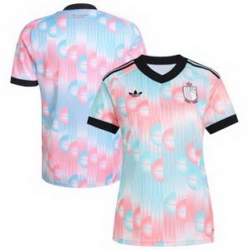 Women 0 Blank Belgium Jersey   4