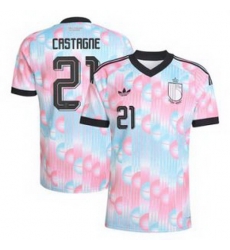 Women 21Timothy Castagne Belgium Jersey 2 Women 21Timothy Castagne Belgium Jersey 2