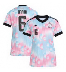 Women 6Amadou Onana Belgium Jersey   2