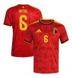 Women 6Axel Witsel Belgium Jersey 1 Women 6Axel Witsel Belgium Jersey 1